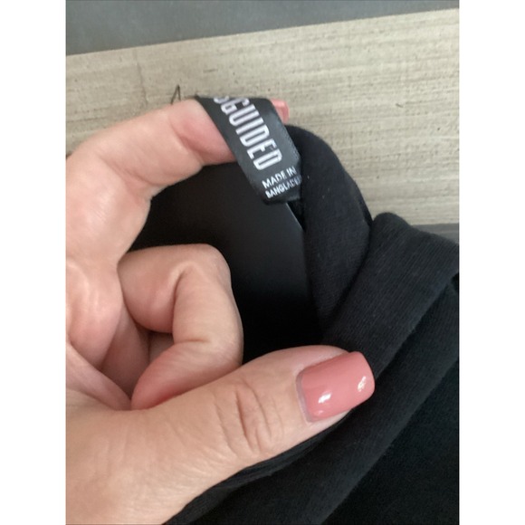 Playboy Misguided 2013 Black Hoodie Sweatshirt Preowned - Picture 4 of 11